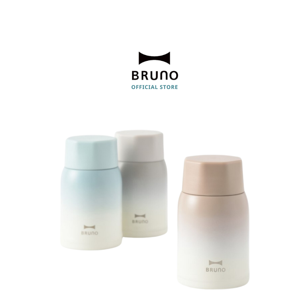 BRUNO Lightweight SS Bottle Short - BHK258 ขวดน้ำพกพา ปลอดสาร BPA น้ำหนักเบา กระติกน้ำ outdoor