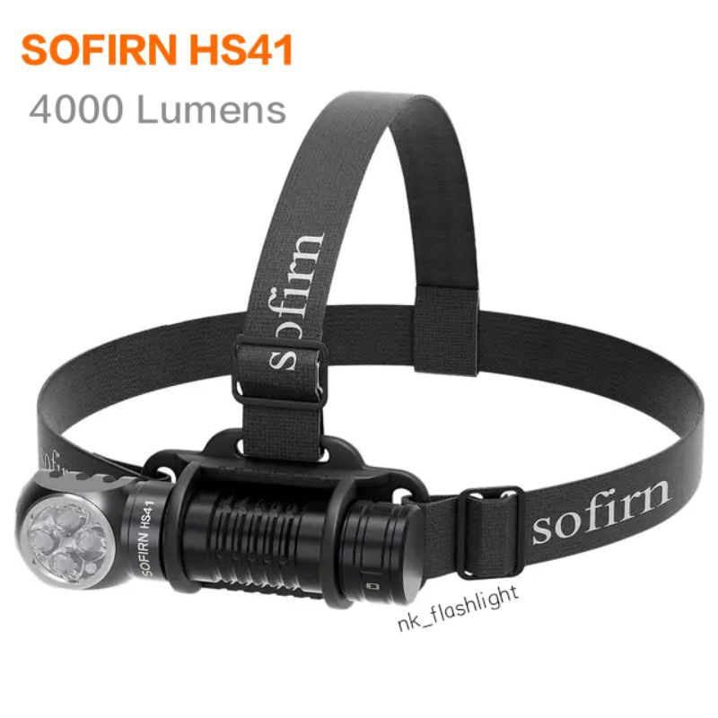 SOFIRN HS41/4000LM.5000K/6500K battery 21700 หลอด SST20*4