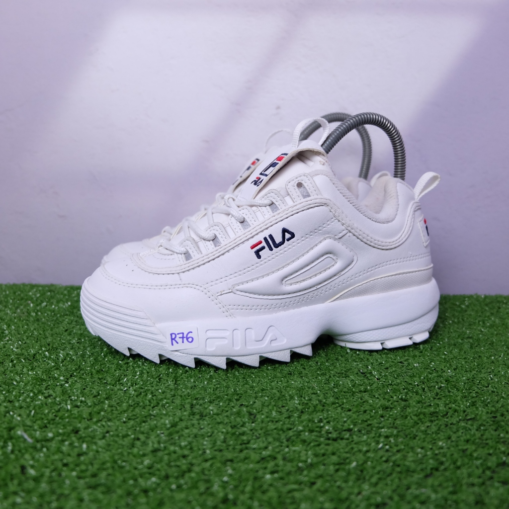 (37/23 cm) Fila Disruptor Sneakers ฟีล่ามือ2ของแท้💯 รองเท้าผ้าใบเกาหลีผู้หญิง