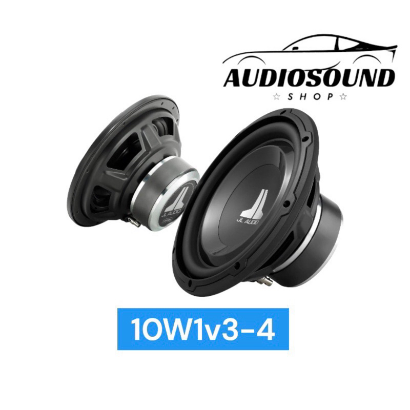 ซับ 10นิ้ว JL AUDIO 10W1v3-4 10-inch 4 Ω (1ข้าง)