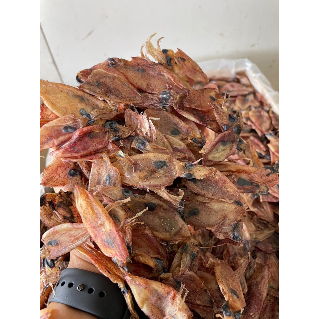 หมึกกระตอยไดร์ นน 500 กรัม #แม่แขทะเลแห้ง