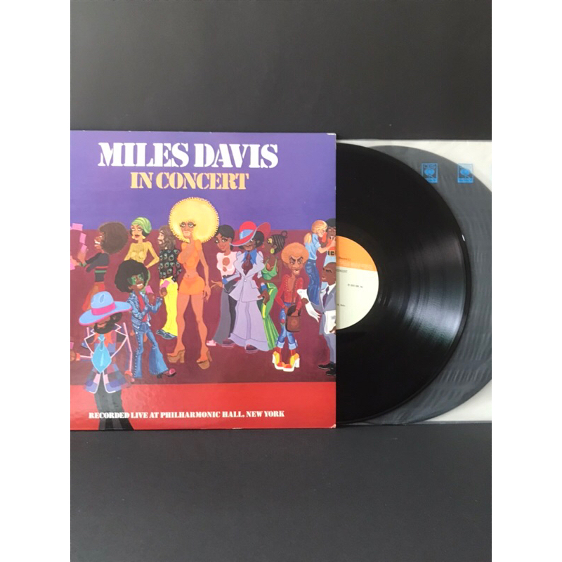 แผ่นเสียง LP 12” JP  miles davis
