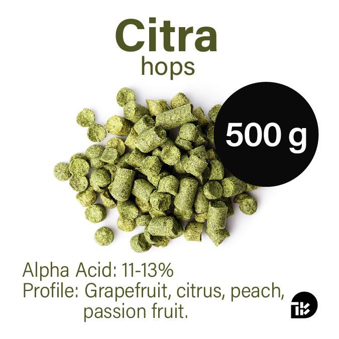 Citra Hops T90 Pellets - USA - 500g.