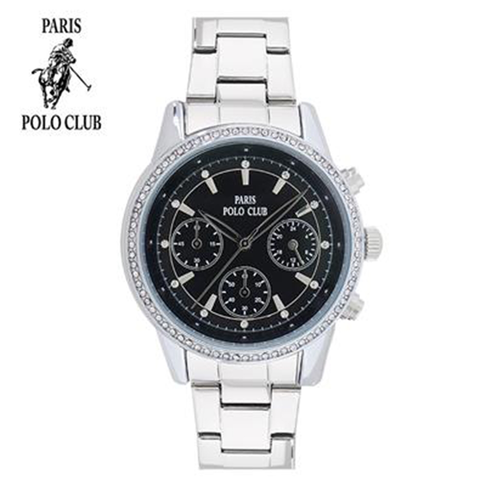 Paris Polo Club นาฬิกาข้อมือผู้หญิง สายสแตนเลส รุ่น PPC-231101