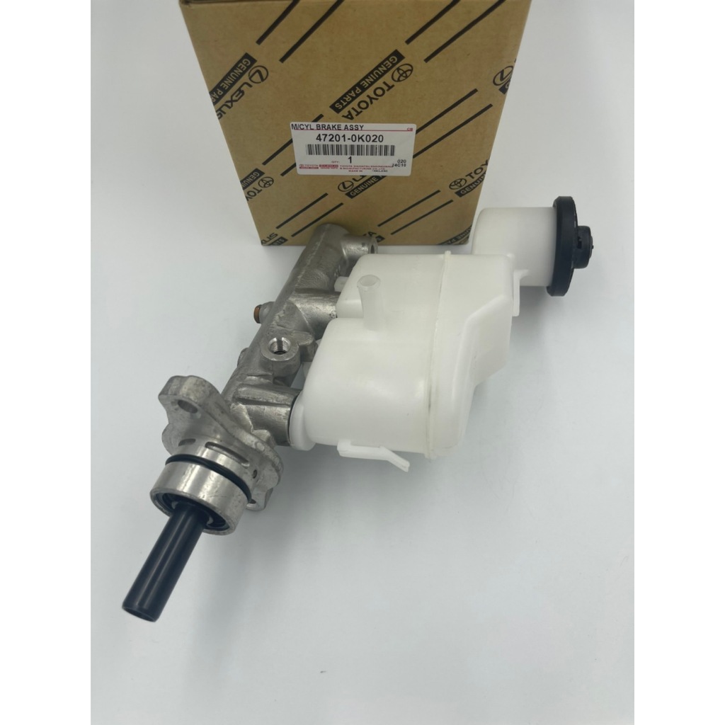 แม่ปั้มเบรค 13/16  แท้(47201-0K020)ยี่ห้อTOYOTAรุ่นVIGO เกียร์ธรรมดา ผู้ผลิตAISIN