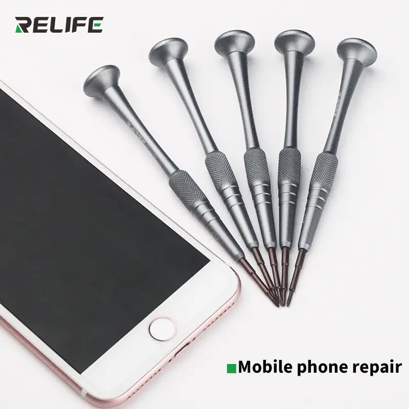 RELIFE RL-721 ไขควงเปิดซ่อมมือถือพร้อมแม่เหล็ก ซ่อมโทรศัพท์มือถือ iPhone และ Android