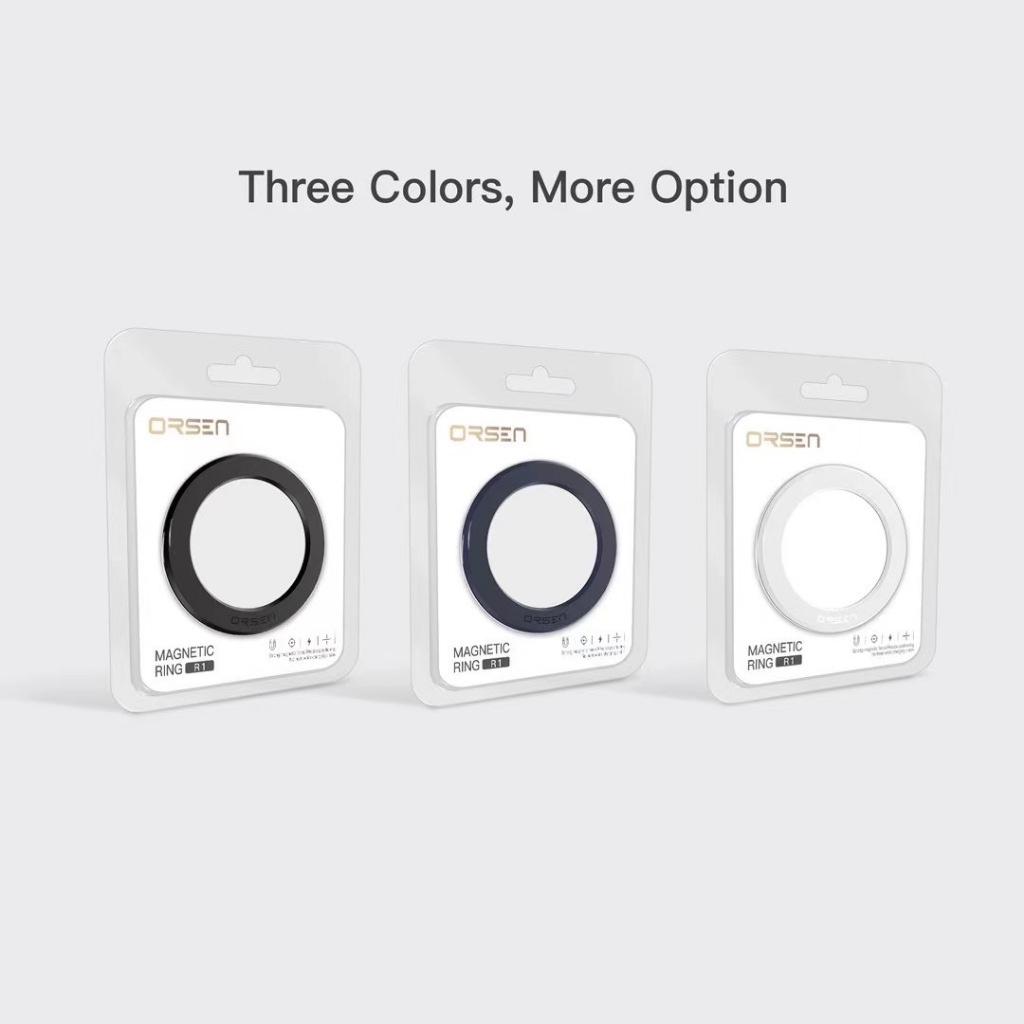 Orsen by Eloop R1 วงแหวนแม่เหล็กติดโทรศัพท์ ติดเคส
