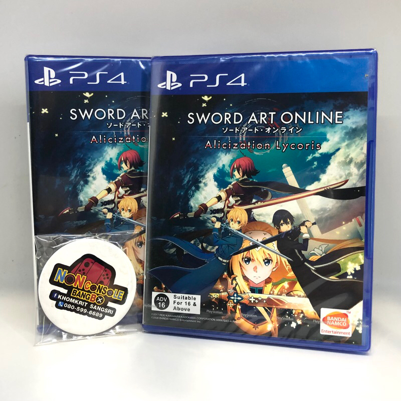 [มือ1] SWORD ART ONLINE : ALICIZATION LYCORIS (PS4) USA ,ENG