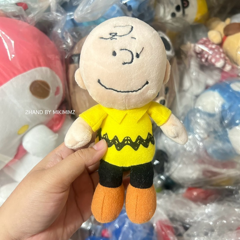 ตุ๊กตา Charlie Brown Snoopy Peanuts T-ARTS มือสอง