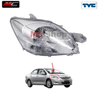 ไฟหน้า วีออส Vios TOYOTA รุ่น ปี 2007 2008 2009 2010 2011 20…