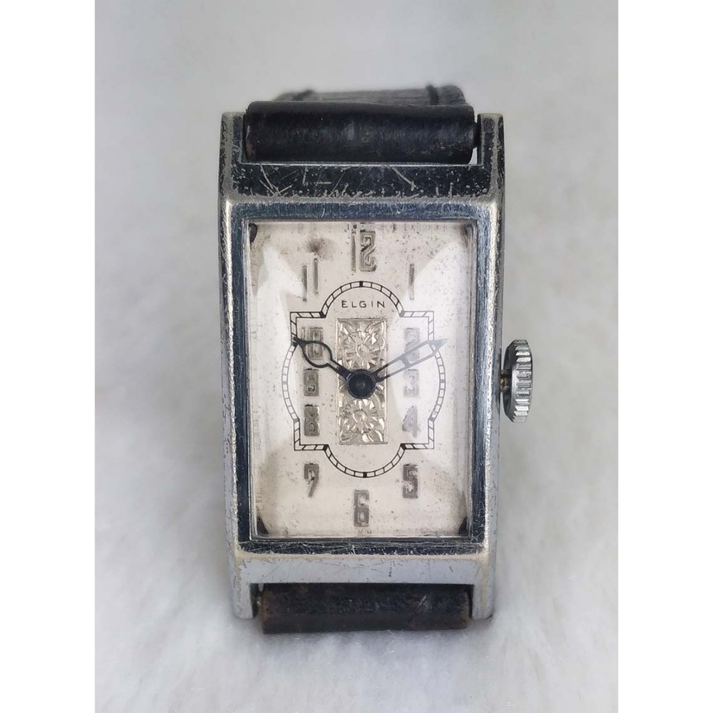 240210-ELGIN Art Deco ระบบไขลาน