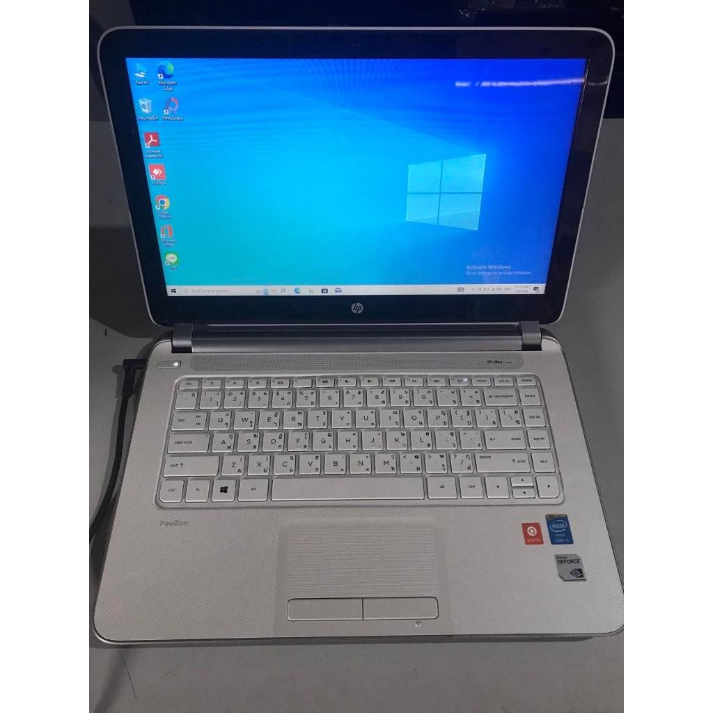 (สวัสดี โน๊ตบุ๊ค) Notebook HP มือสอง (N647) -Cpu i5-4200u -Ram 8 -Hdd 500 -Windows 10