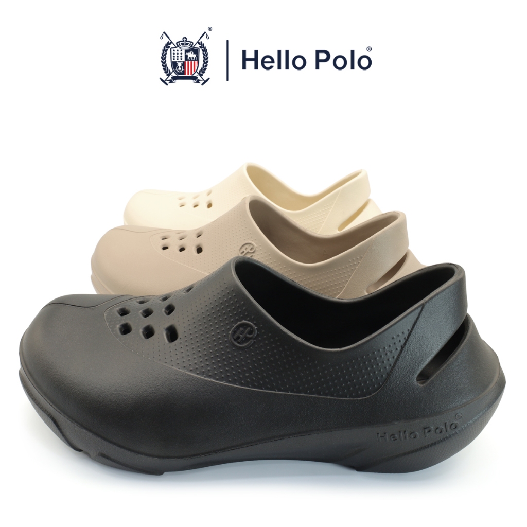 รองเท้ารุ่น HP8024 จาก Hello Polo รองเท้าแตะลำลอง รองเท้าแบบสวม Unisex แฟชั่น Size 36 - 45
