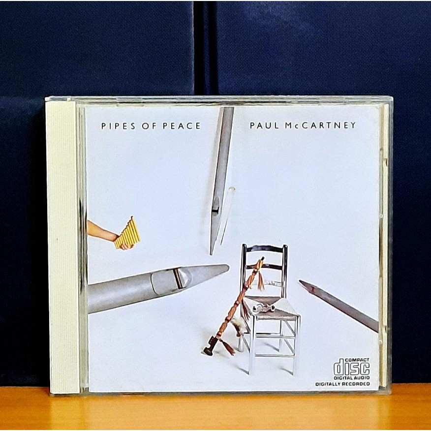 CD ซีดีเพลงสากล / Paul McCartney / Pipes of peace                           -a22