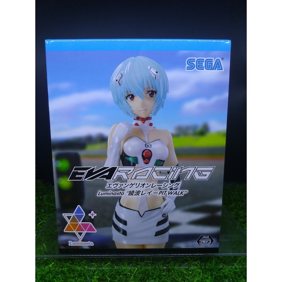 (ของแท้) เรย์ อายานามิ อีวานเกเลี่ยน Rei Ayanami Pit Walk - Evangelion Eva Racing Sega Luminasta Figure