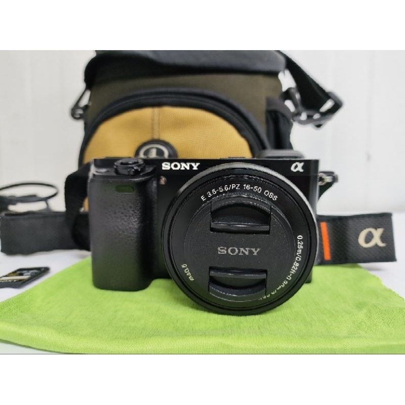 กล้องถ่ายภาพมือสอง Sony A6000+kit lens