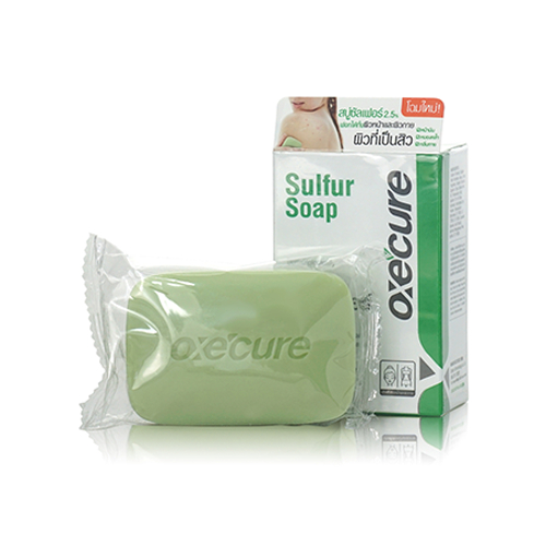 Exp.26 | Oxe Cure Sulfur Soap 30g สบู่สำหรับคนเป็นสิว
