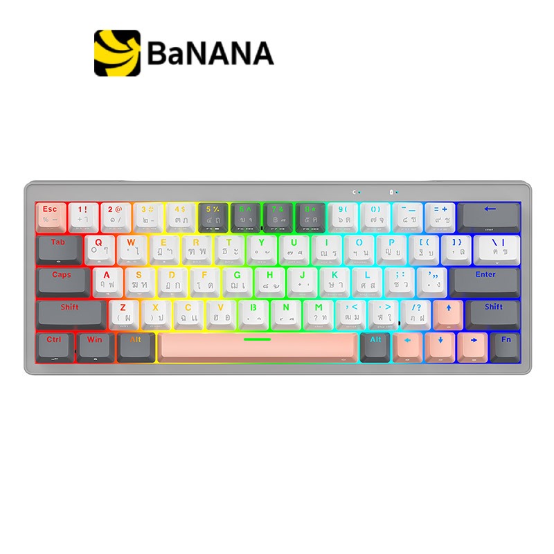 คีย์บอร์ดไร้สาย Fantech Keyboard Mechanical MK912 by Banana IT