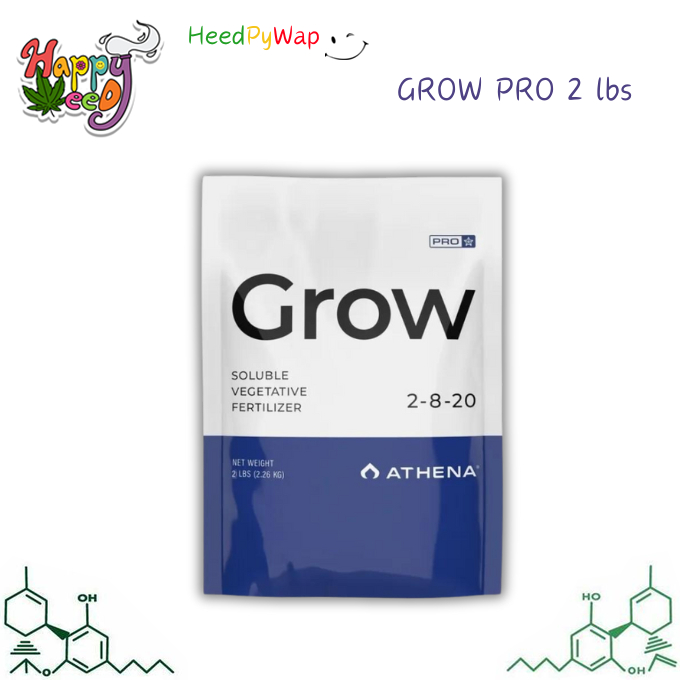 [ส่งฟรี] Athena Pro Grow ปุ๋ยทำใบ ปุ๋ย 20-8-20 ปุ๋ยหลักสารอาหารพืชครบถ้วน รากและใบแข็งแรง ขนาด 2/5 ป