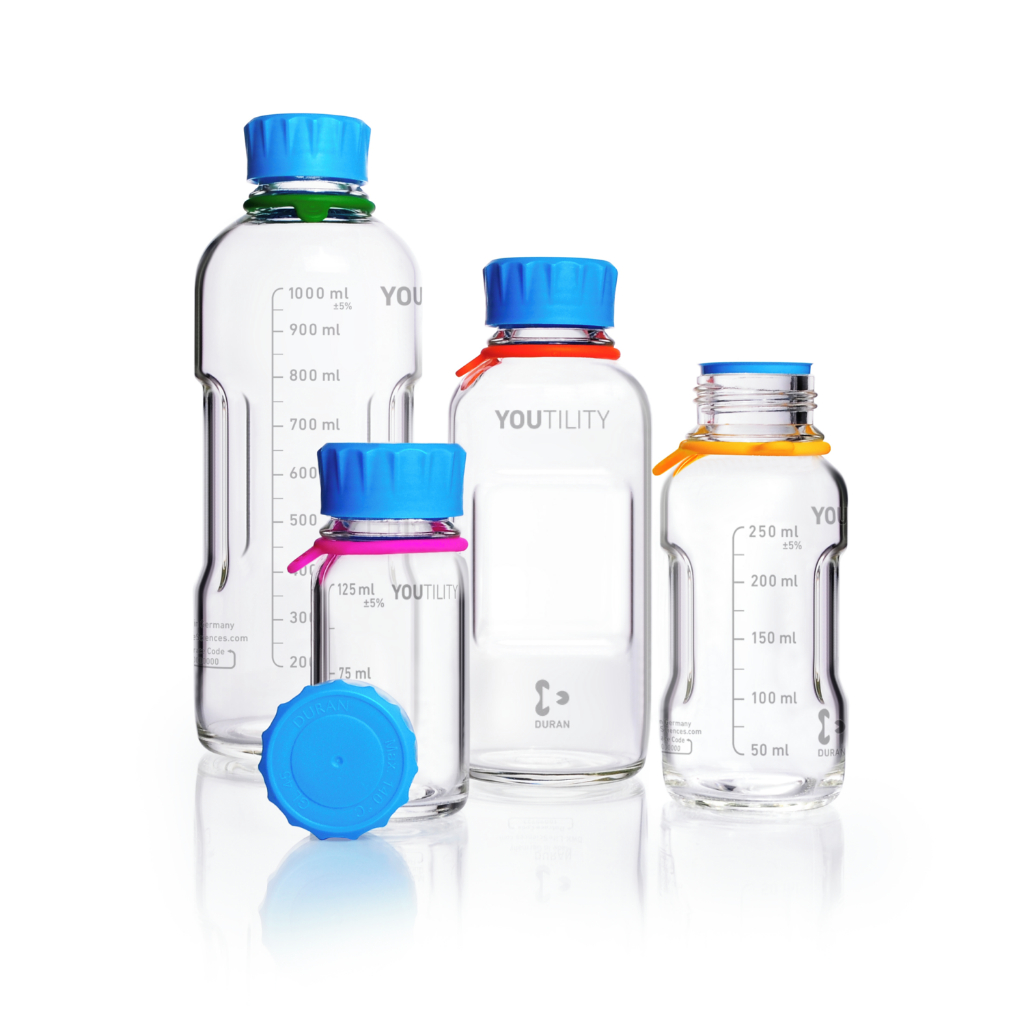 Youtility Bottle 1000 ml. DURAN ขวดเลี้ยงเชื้อในห้องทดลอง/ขวดน้ำดื่ม