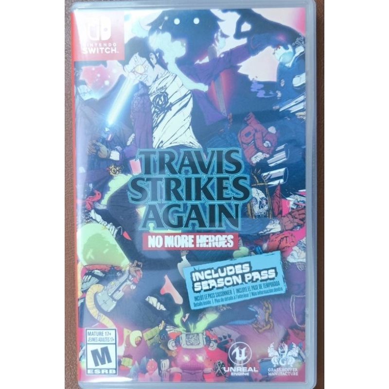 NSW Travis Strikes Again No more heroes 
Nintendo Switch 
แผ่นเกมส์แท้
มือสอง ของแท้คะ