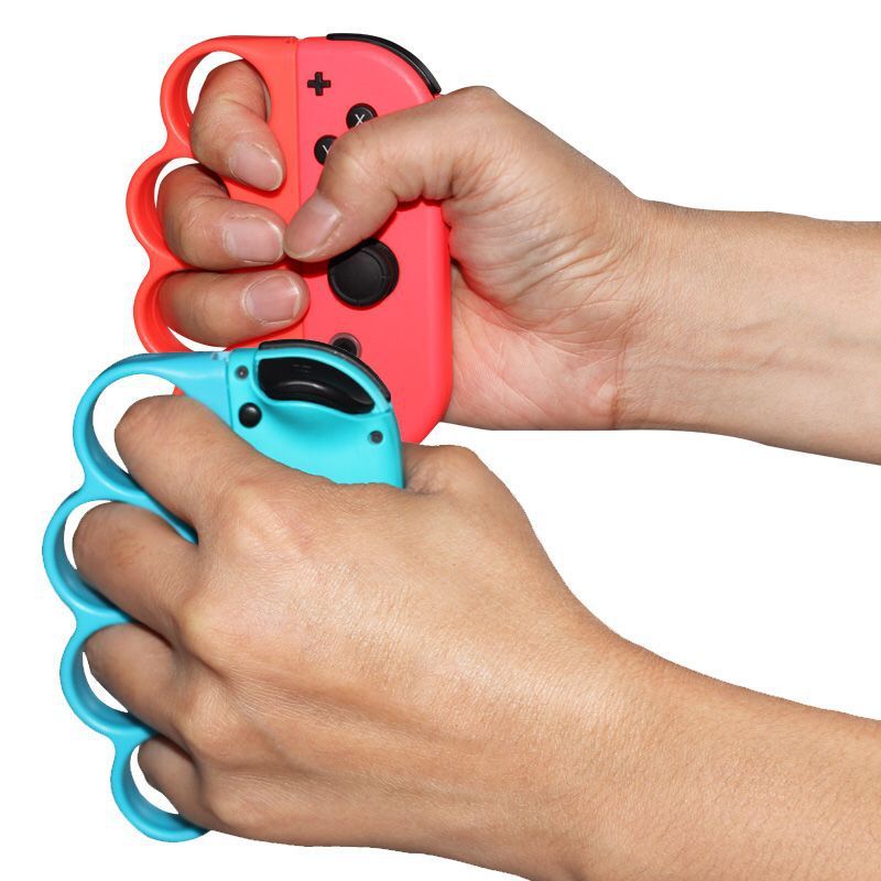 อุปกรณ์จอยเกม nintendoswitch Boxing Finger Grip  สำหรับ ใส่กับ Joy-con ไว้เล่นเกมต่อยมวย  Fitness Bo