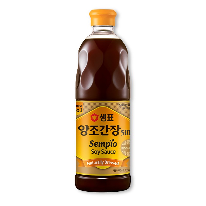 [ของแท้] 양조간장501 Sempio Brewed Soy Sauce (ซอสถั่วเหลืองหมัก) 860ml