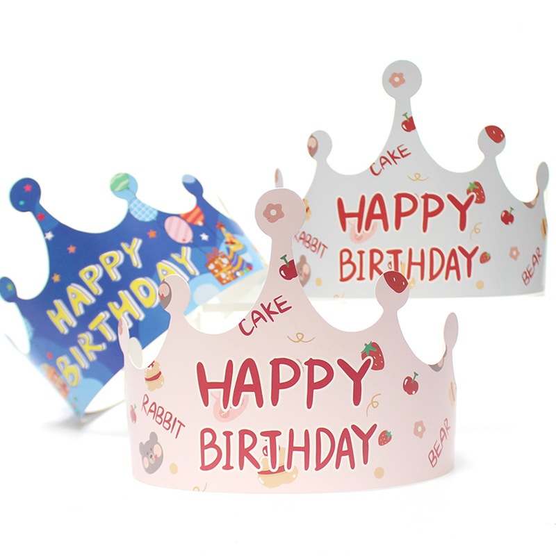 มงกุฏวันเกิด มงกุฏปาร์ตี้ มงกุฎเจ้าหญิง มงกุฎhappy birthday