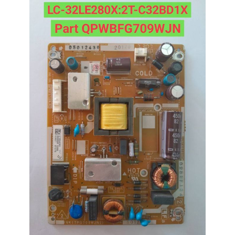 ซัพพลาย ทีวี ชาร์ป รุ่น LC-32LE280X 2T-C32BD1X สินค้าถอดมือสองพร้อมใช้งาน