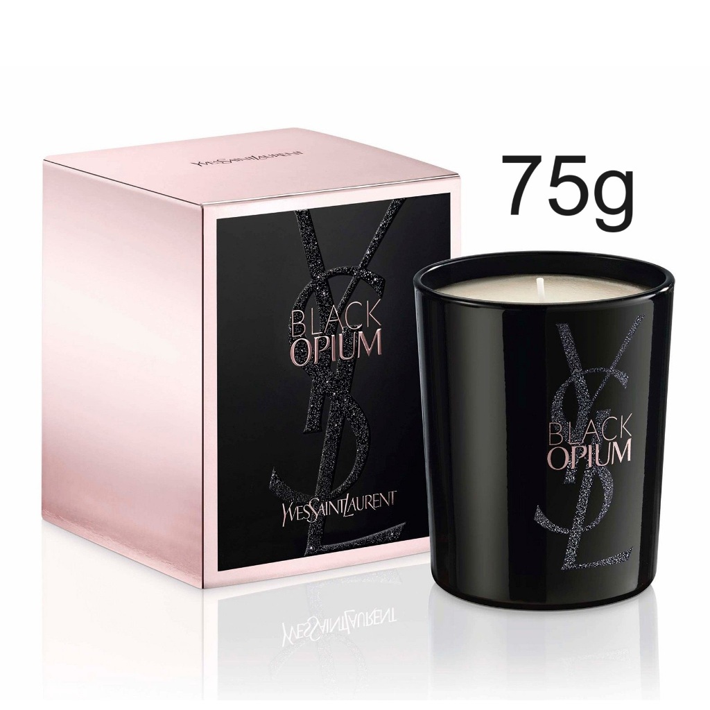 YSL Black Opıum Bougie Parfumee Scented Candle 75g