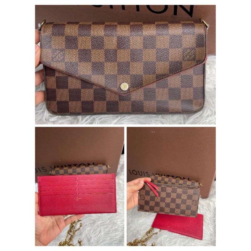 กระเป๋า louis Vuitton รุ่น Félicie Pochette ของแท้