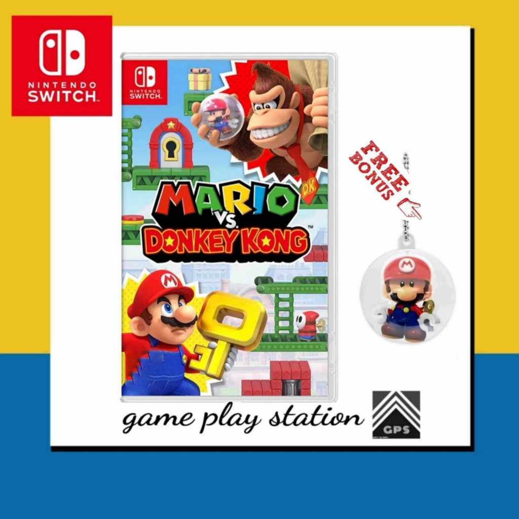 nintendo switch mario vs donkey kong ( english asia )