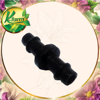 ( 20 ตัว ) ข้อต่อ สองทาง สายไมโคร ขนาด 5/7 มิล หัวน้ำหยด หัวพ่นหมอก มินิสปริงเกอร์ ข้อต่อสายไมโคร