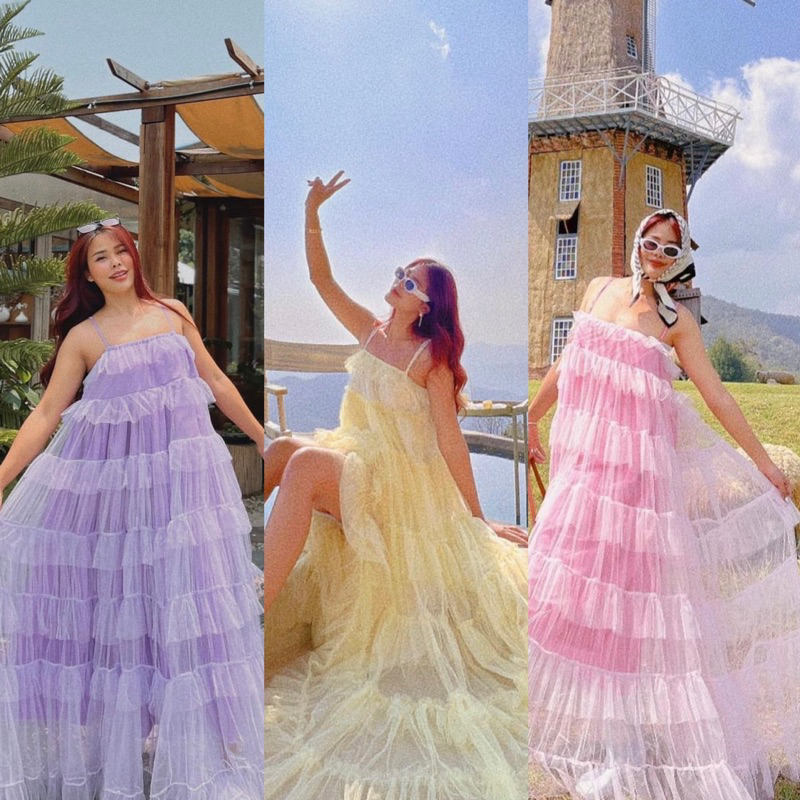 PUMPUI SHEEP MAXI DRESS 💞 สินค้าพร้อมส่ง 💞