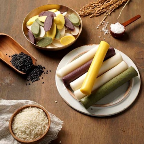 พร้อมส่ง 삼색가래떡 ขนมต๊อกชนิดแท่ง Dawon Bar Rice Cake 530g