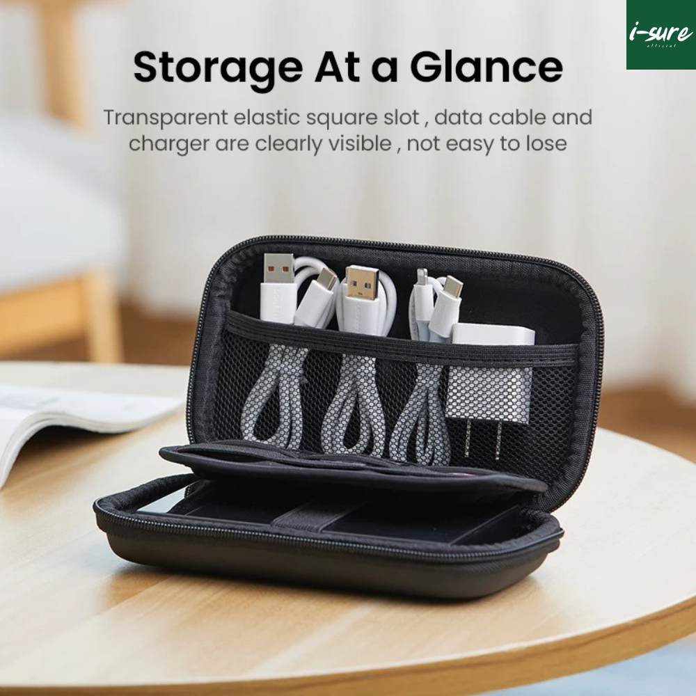 [พร้อมส่ง] power bank แบตสำรอง เคสสายชาร์จ เคสหัวชาร์จ usb กล่องหูฟัง แฟลชไดร์ฟ EVA Case กันน้ำ 100% กันกระแทก 360 ํ