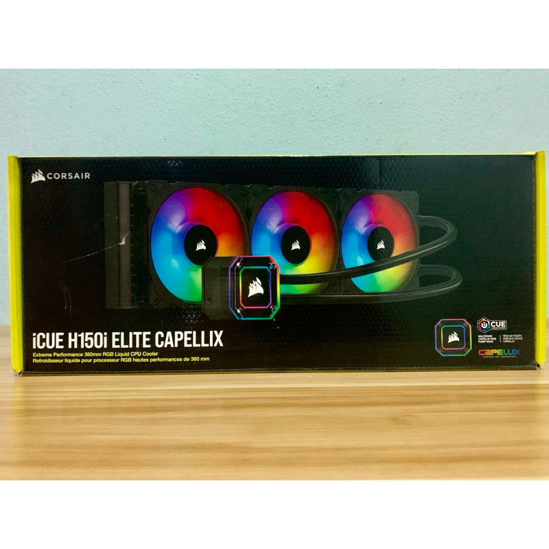CORSAIR H150i ELITE CAPELLIX 360mm ( ประกันยาว )