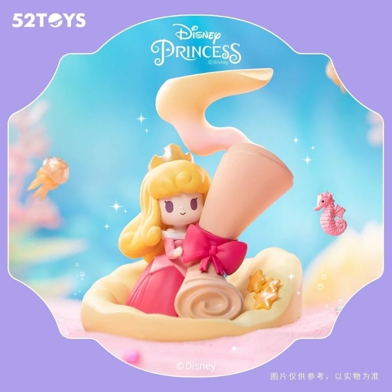 น่ารักมาก 👑 52TOYS Disney Princess Fantasy Wish Bottle Series Sleeping Beauty Princess Aurora 👑 เจ้าหญิงนิทรา ออโรร่า 👑