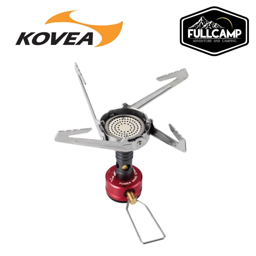 Kovea Power Nano Stove หัวเตาแบบพกพา สามารถพับเก็บได้สะดวก ขนาดเล็ก น้ำหนักเบา มาพร้อมกล่องใส่หัวเตา