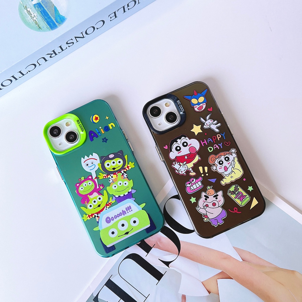 เคสโทรศัพท์ เคสขอบนิ่มสะท้อนแสง เคสพร้อมส่ง ไอโฟน I15 I15PRO I15PROMAX I7 I8 SE I7P I8P I11 I12 I12PRO XR I13 I14