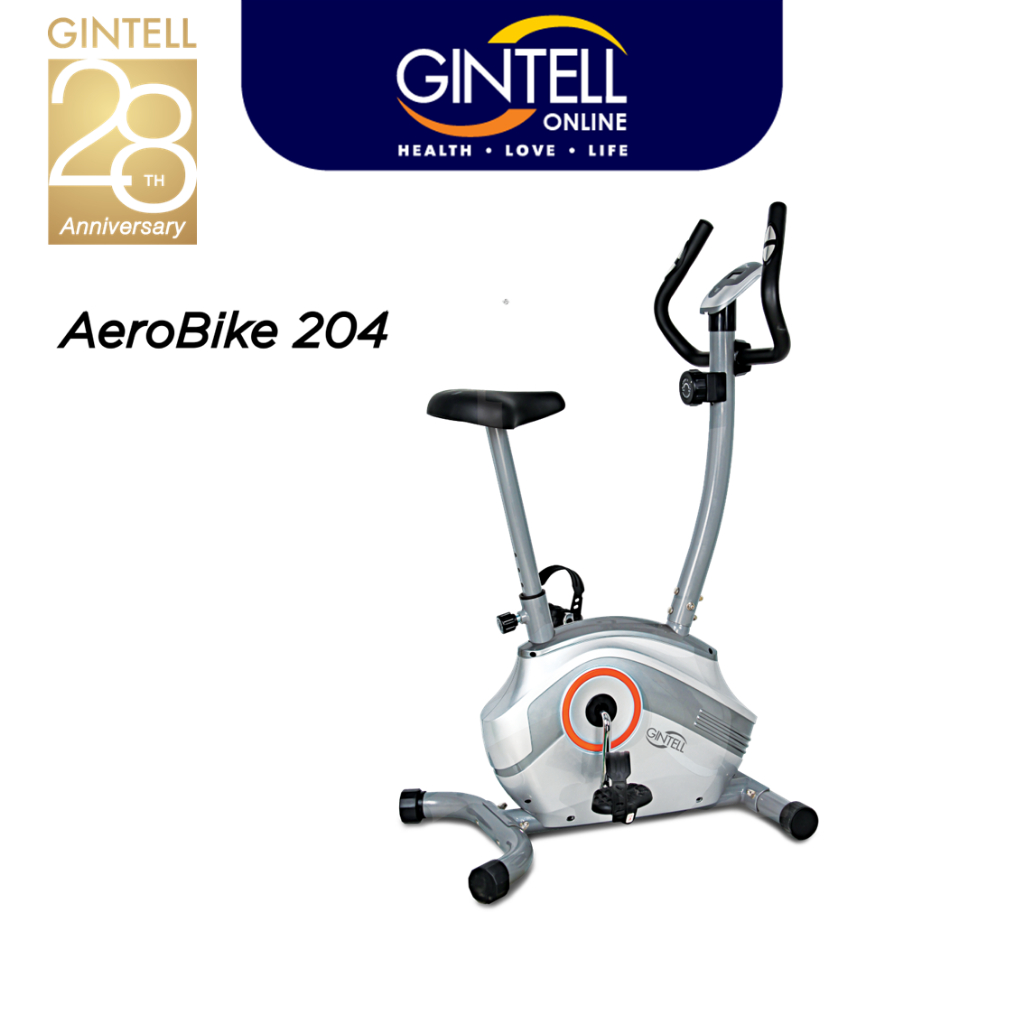 Gintell จักรยาน ออกกำลังกาย จักรยานฟิตเนส AeroBike รุ่น FT204 Exercise Spin Bike เครื่องออกกำลังกาย รับประกัน1ปี