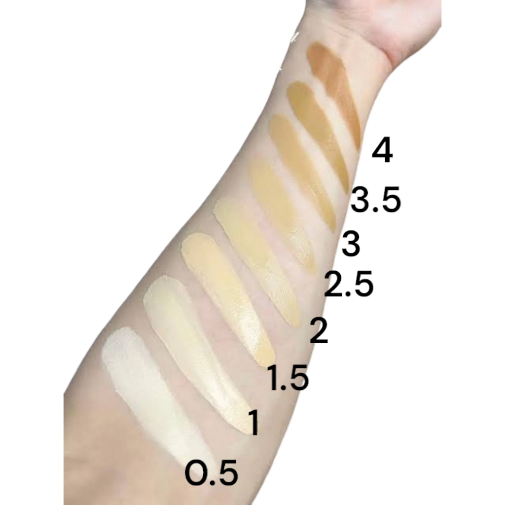 (สั่งจากVDOเพื่อรับส่วนลดพิเศษ) แบ่งขาย8สีรองพื้นน้องฉัตร Chat Professional Cover Foundation spf15 pa++ - รูปที่ 2