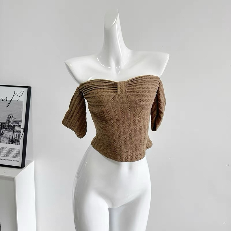 NEW SIMPLE CROP TOPS