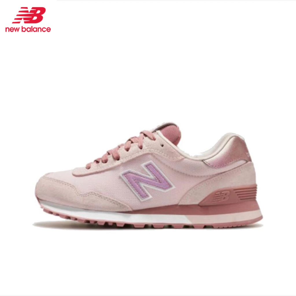 New Balance รองเท้าผ้าใบ รองเท้าแฟชั่น New Balance NB 515 ของแท้100% 【สีชมพู Female】