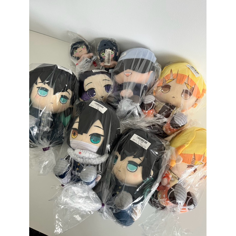 (พร้อมส่ง) - แท้จากญี่ปุ่น ตุ๊กตามือ 1 Demon Slayer / Jujutsu Kaisen - obanai muichiro zenitsu satoru shinobu
