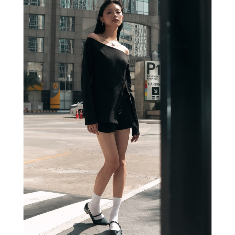 ONTOP8 - Alexis set (black) ชุดเซ็ตผ้ายืด