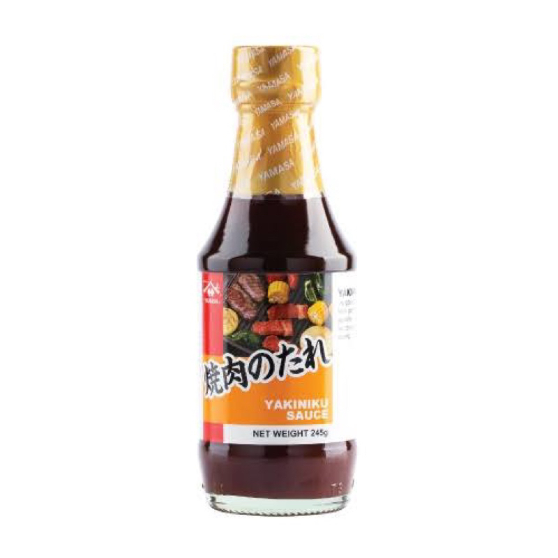 fl yamasa yakiniku sauce 245 g. ยามาซะ ซอสสำหรับปิ้งย่าง ขวดแก้ว