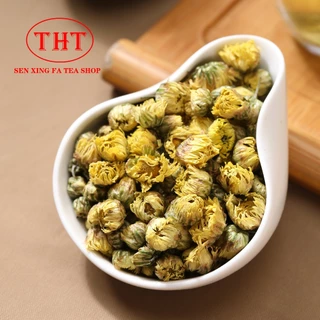 ชาเก๊กฮวยขาวหังโจวดอกตูมไม่ขม ไม่เปรี้ยว ไม่ฝาด Chrysanthemum Hangzhou 杭州胎菊 50g.