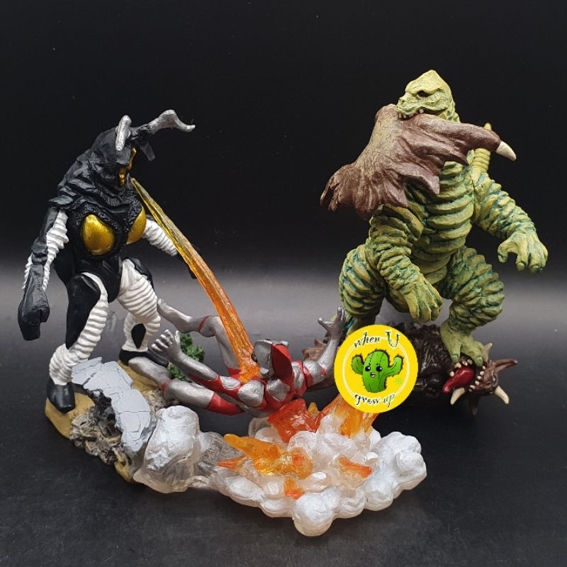 Ultraman Kaiju Monster Diorama Mini Sence งานฉาก อุลตร้าแมน 01