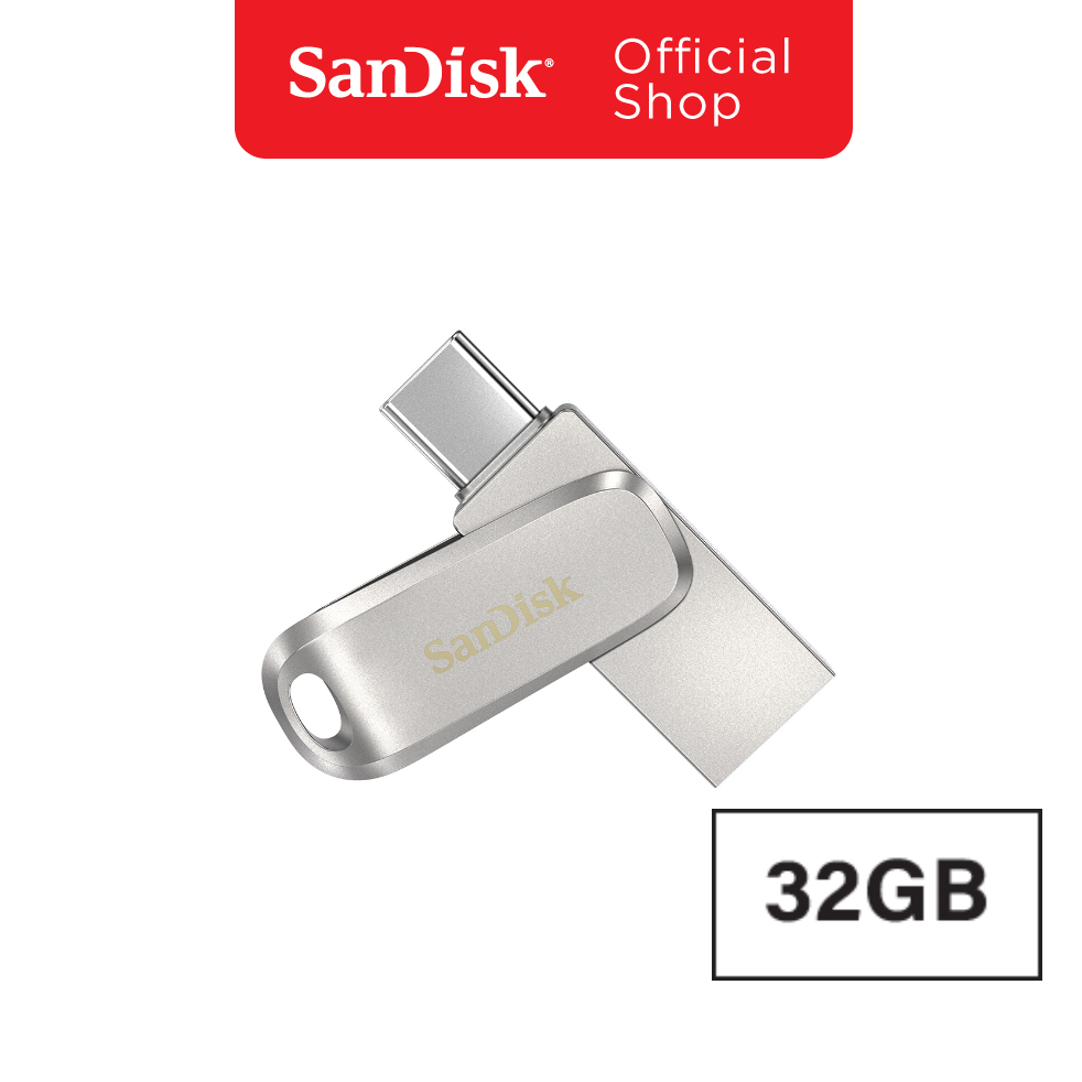 SanDisk Ultra Dual Drive Luxe USB Type-C, 32GB (SDDDC4-032G-G46)